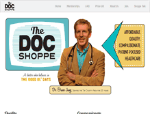 Tablet Screenshot of docshoppe.net